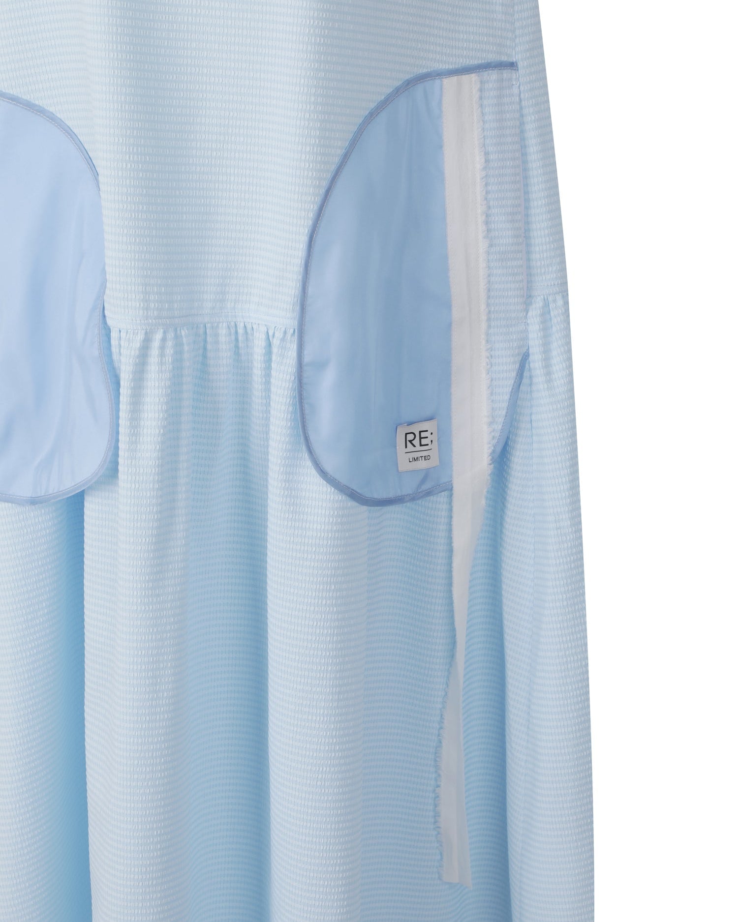 Seersucker Long Dress - Recode Global