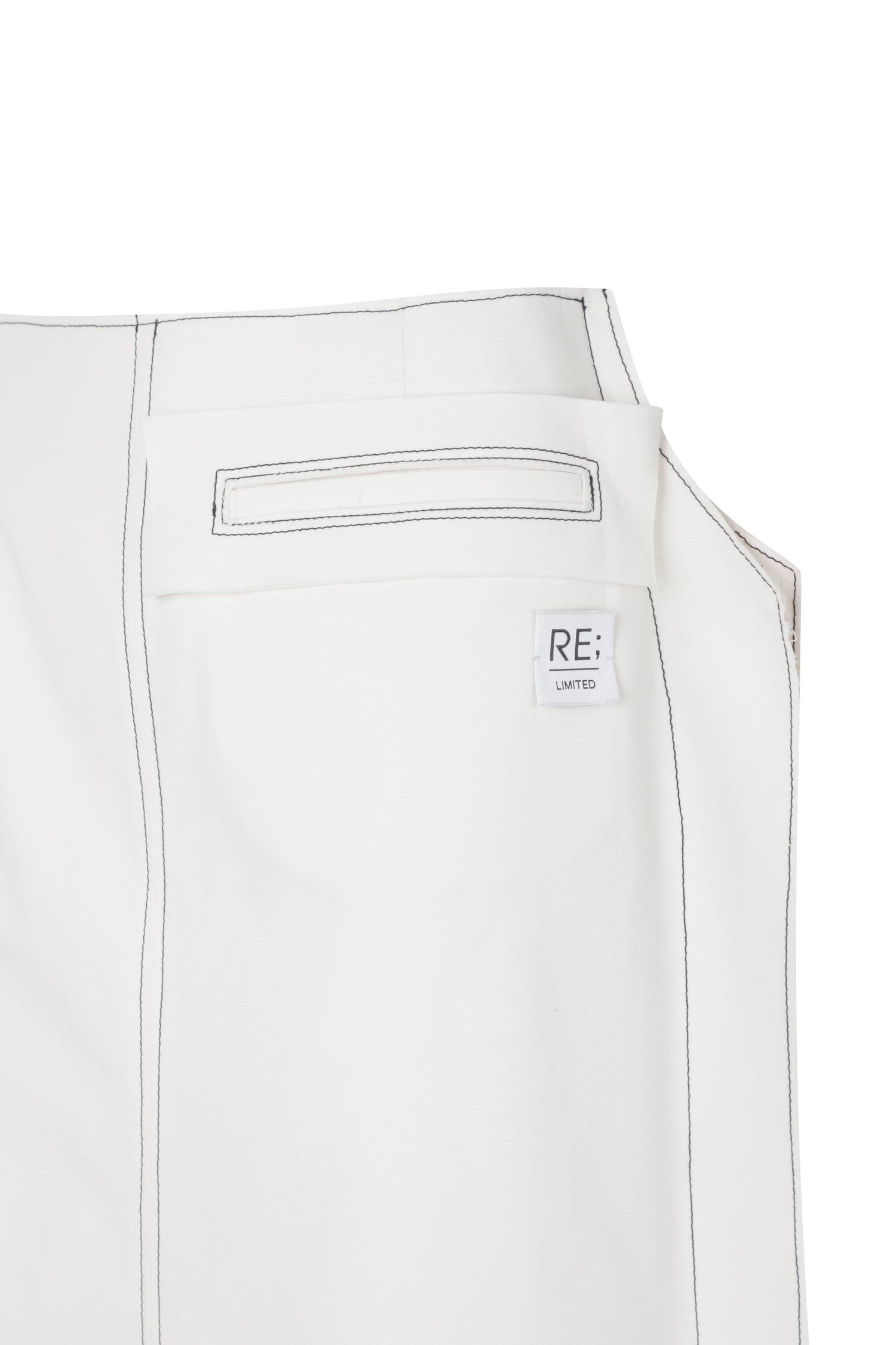 Asymmetry Linen Midi Skirt - Recode Global