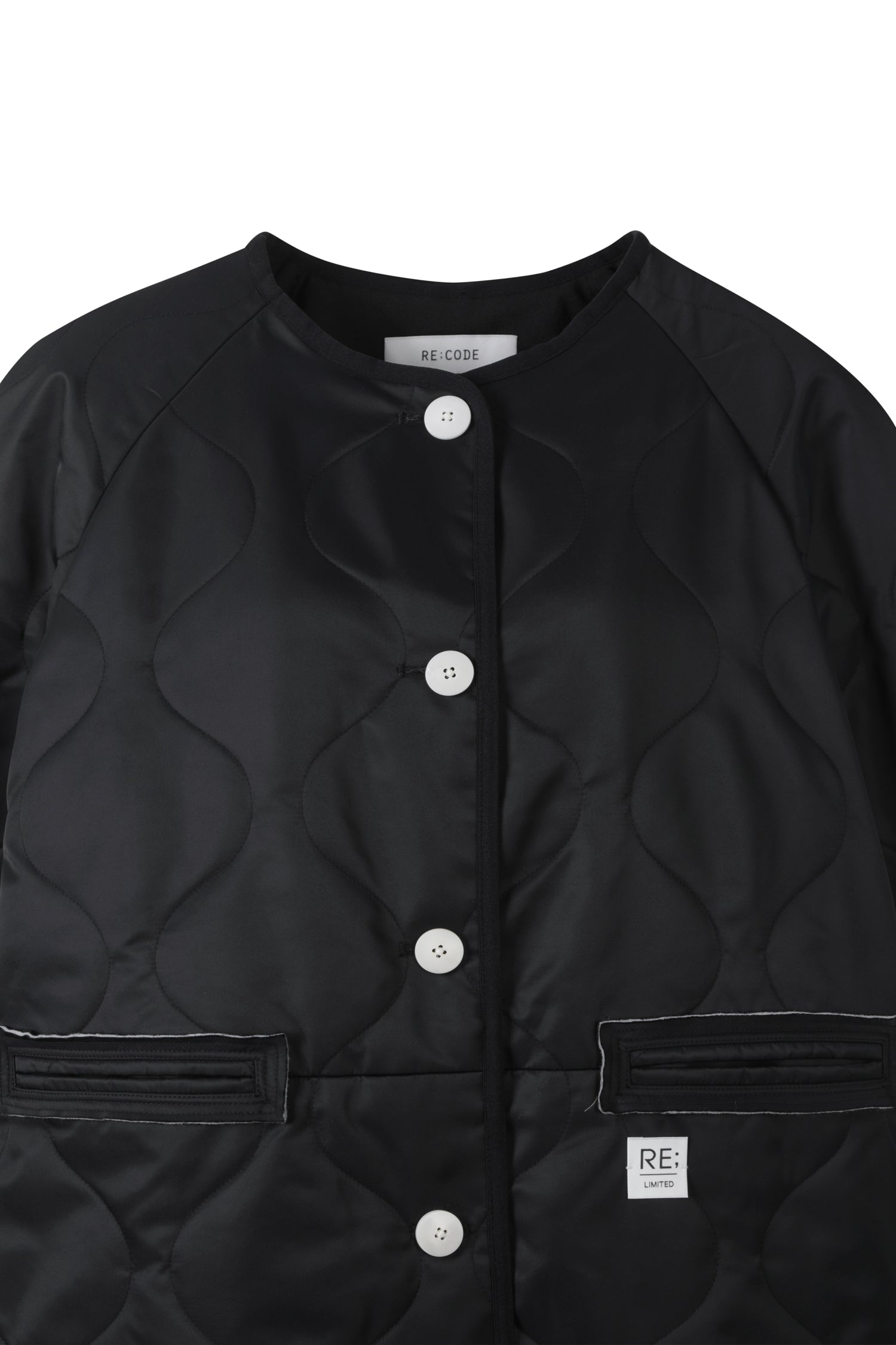 Raw Pocket Detail Quilting Jumper - Recode Global