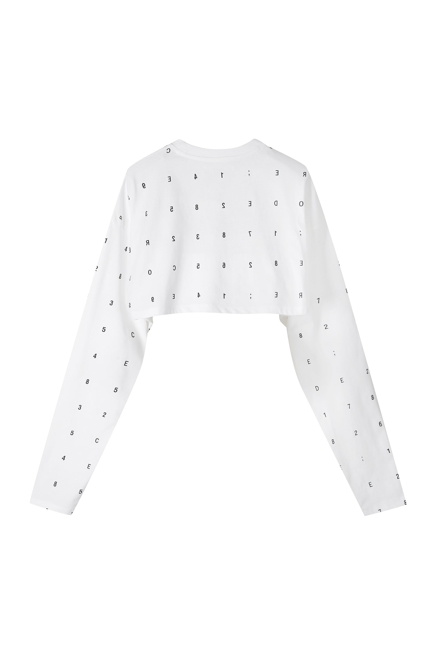 Printed jersey crop top muffler - Recode Global