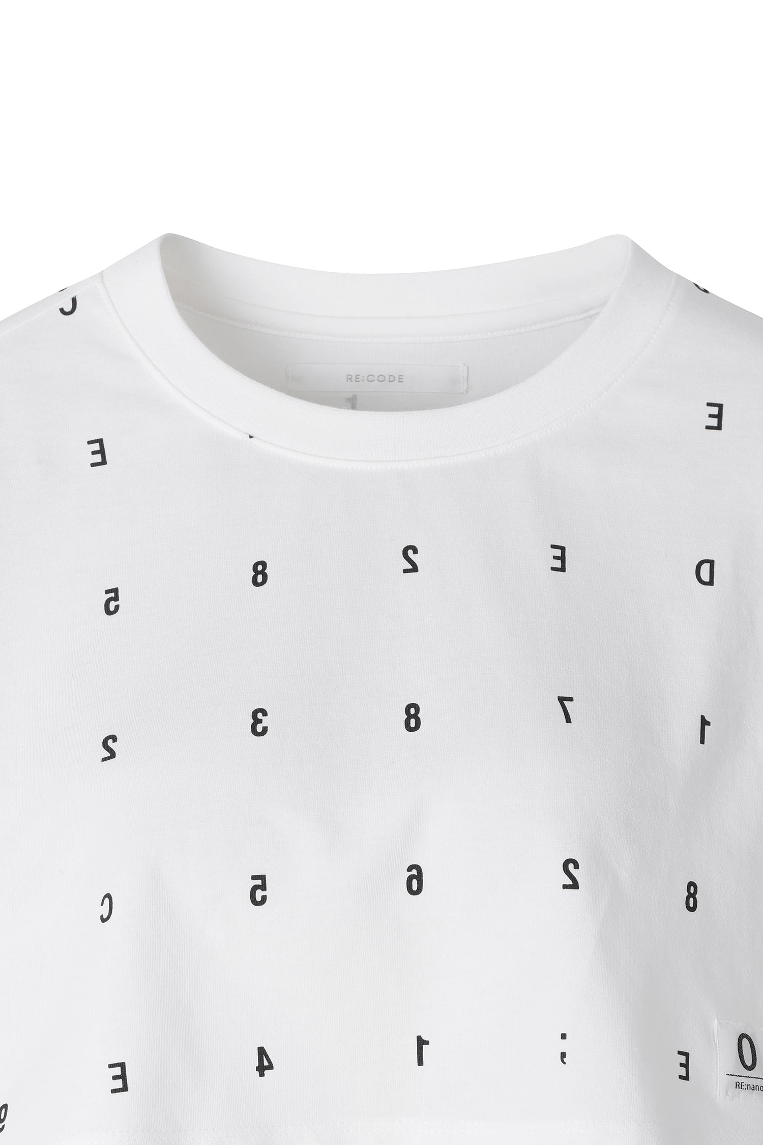 Printed jersey crop top muffler - Recode Global