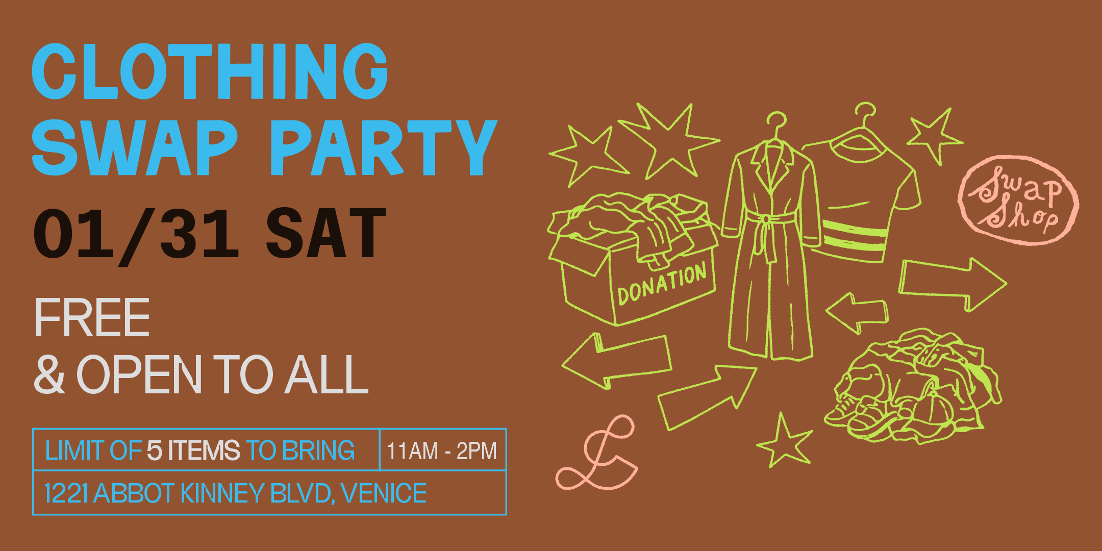 Circular Library X Swap Shop Clothing Swap