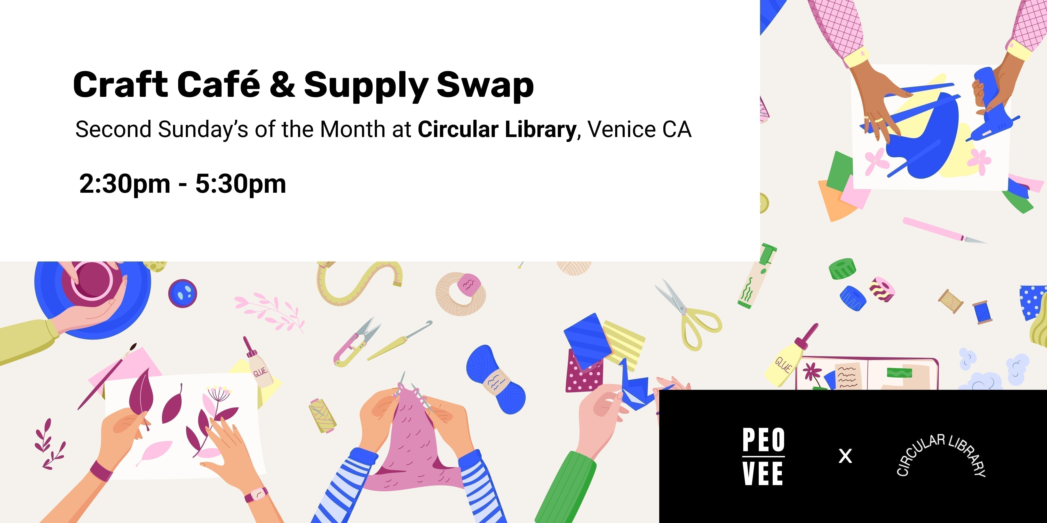 [OPEN] Second Sunday Craft Café & Supply Swap