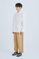 Raw Edged Two Tuck Pants - Recode Global