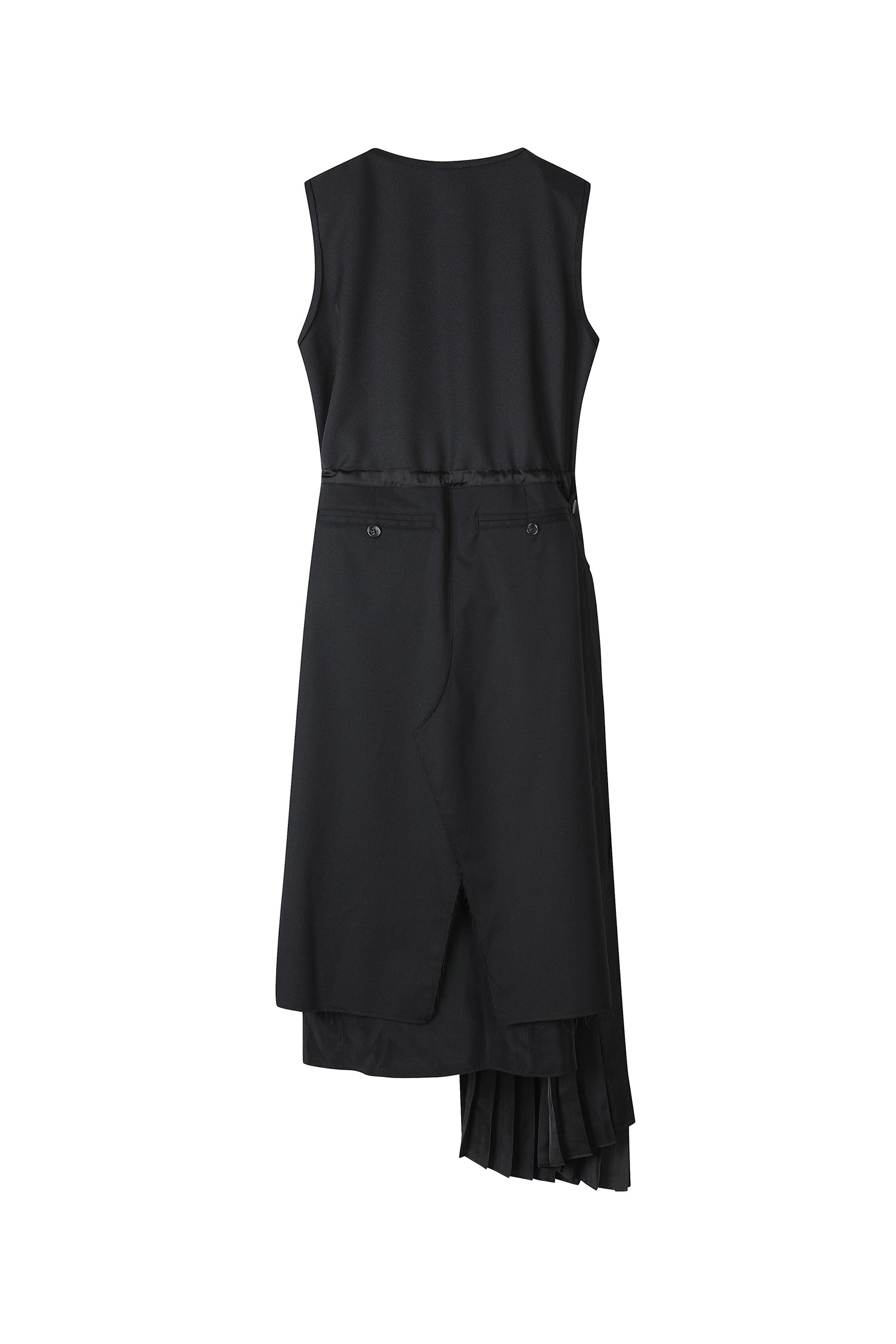 Asymmetric Pleats Dress - Recode Global