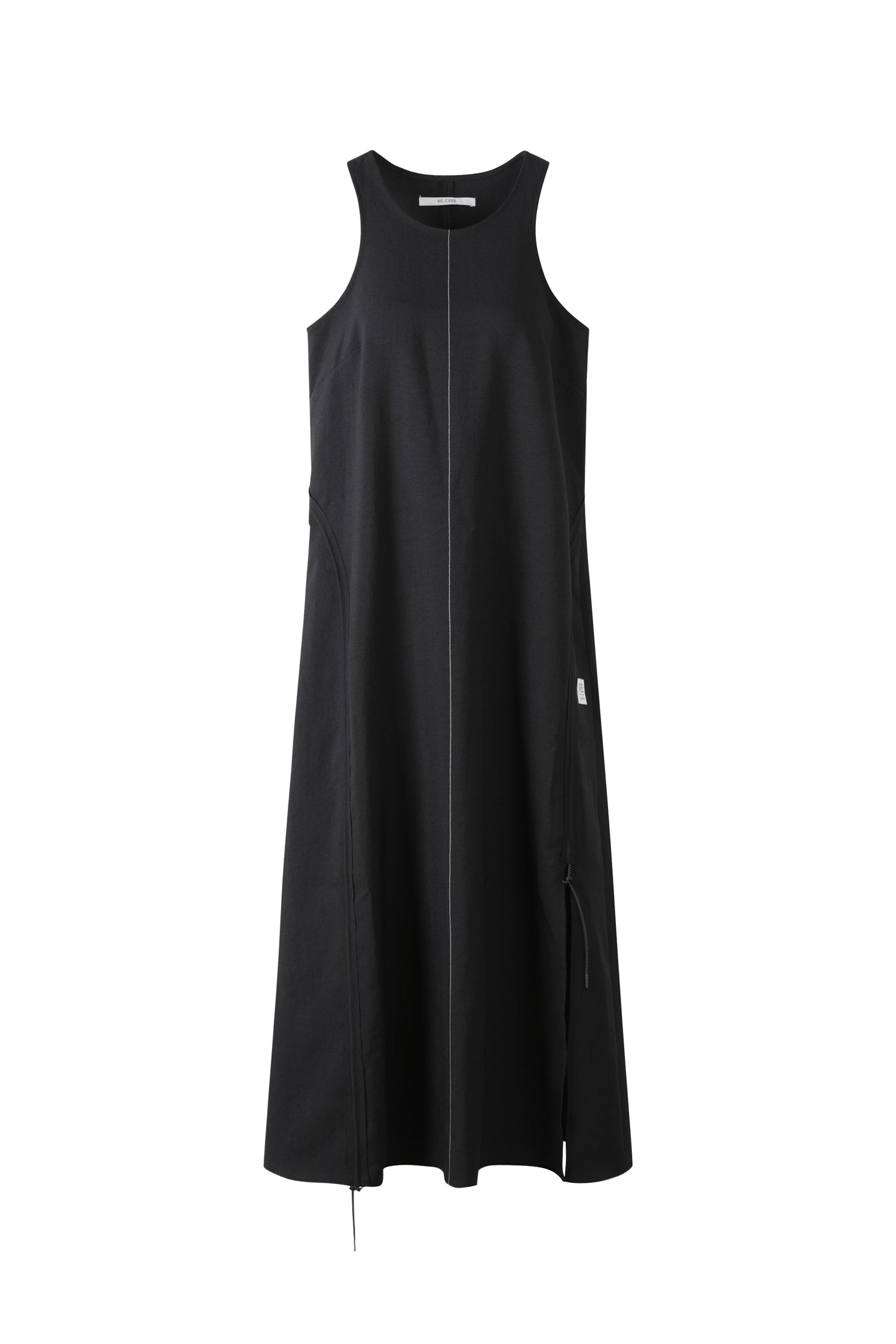 Back Panel Drawstring Dress - Recode Global