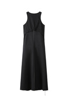 Back Panel Drawstring Dress - Recode Global