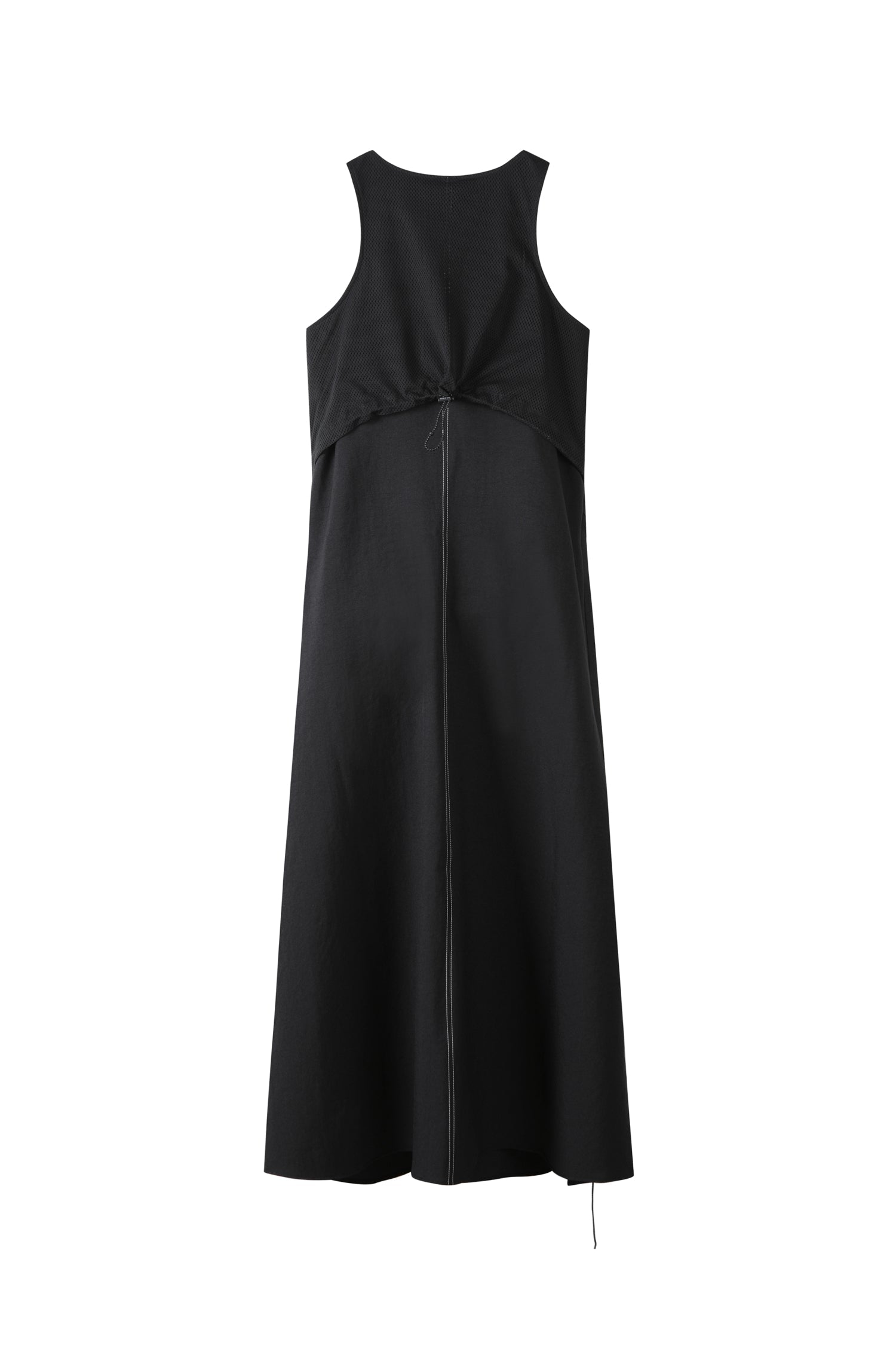 Back Panel Drawstring Dress - Recode Global