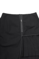 Unbalanced Pleated Skirt - Recode Global