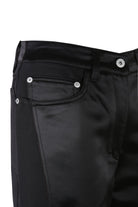 Vintage Satin Cutting Panel Pants - Recode Global