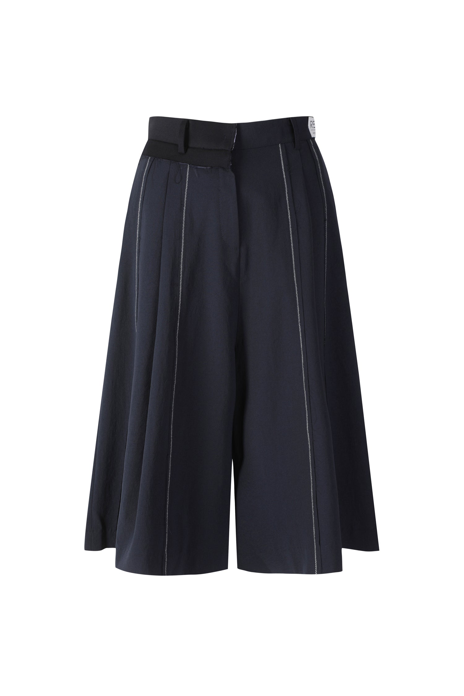 Stitch Line Point Midi Pants - Recode Global