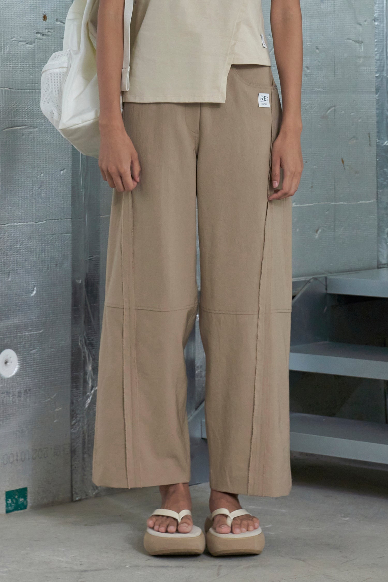 Cut-Out Detail Pants - Recode Global