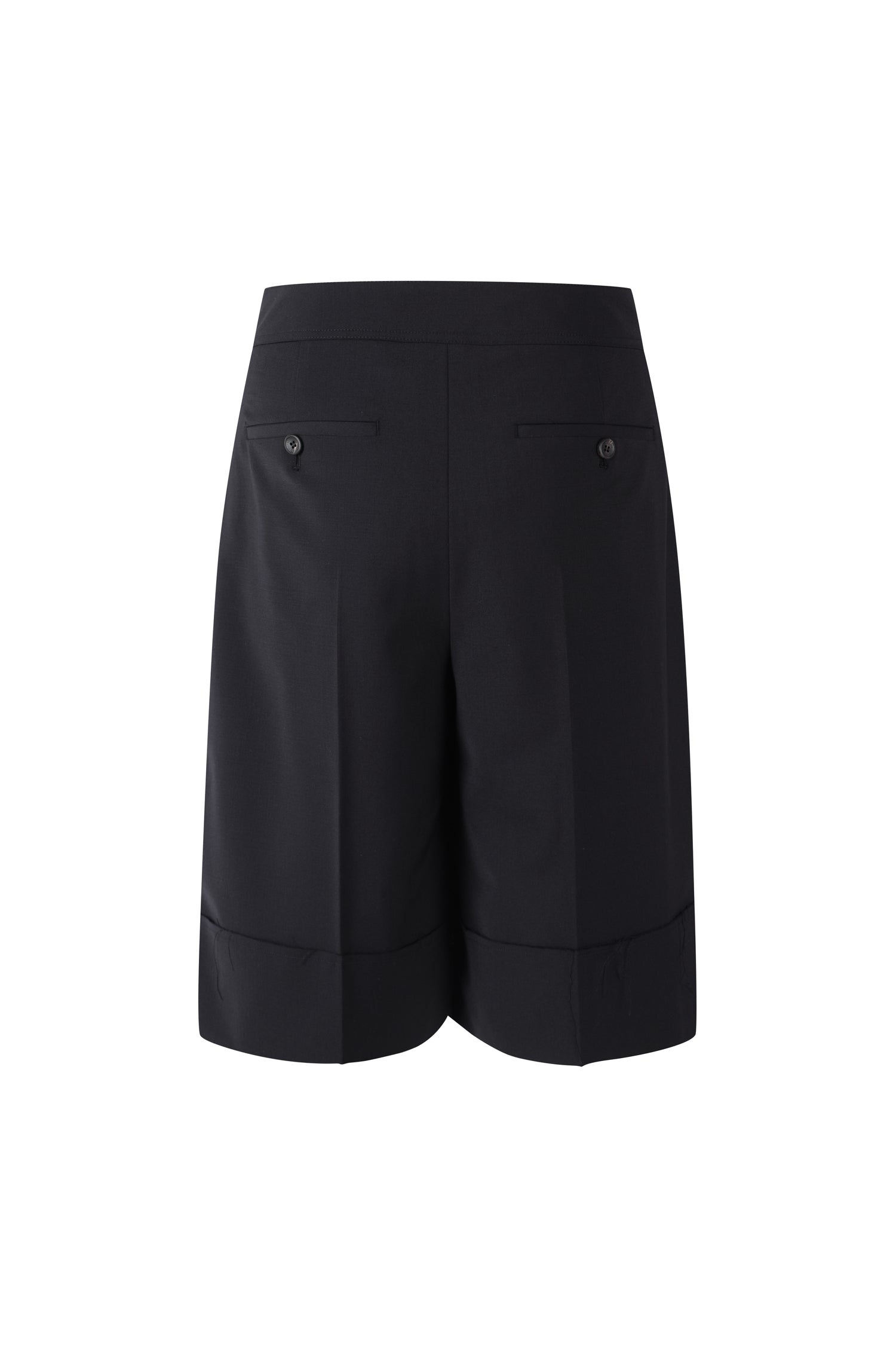 Draped Bermuda Shorts - Recode Global