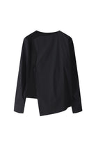 Half and Half Woven Knitted Blouse - Recode Global