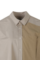 Patched Raw Panel Long Shirts - Recode Global