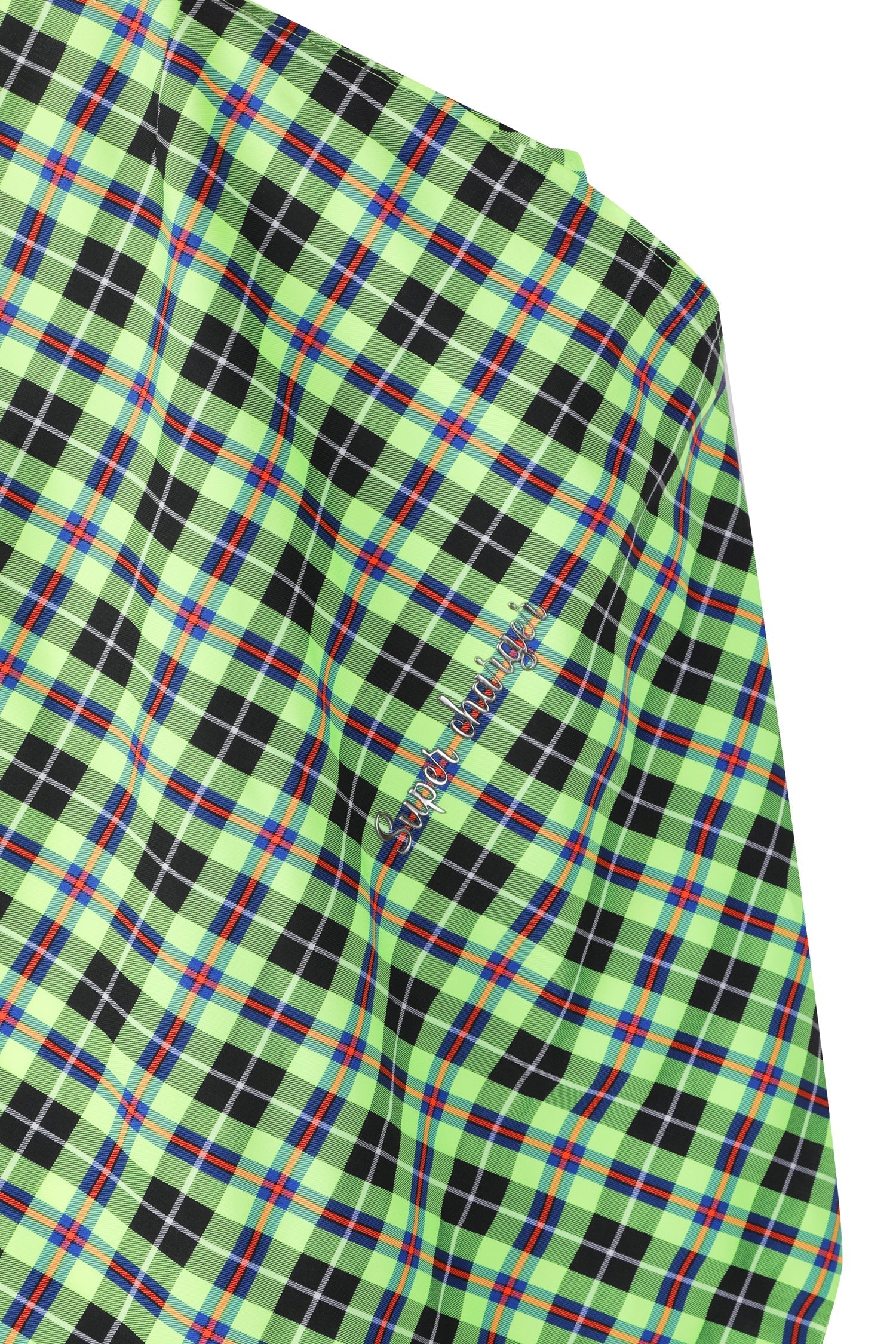 Unbalanced Green Check Shirts - Recode Global