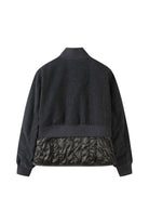 Down Mixed Bomber Jumper - Recode Global