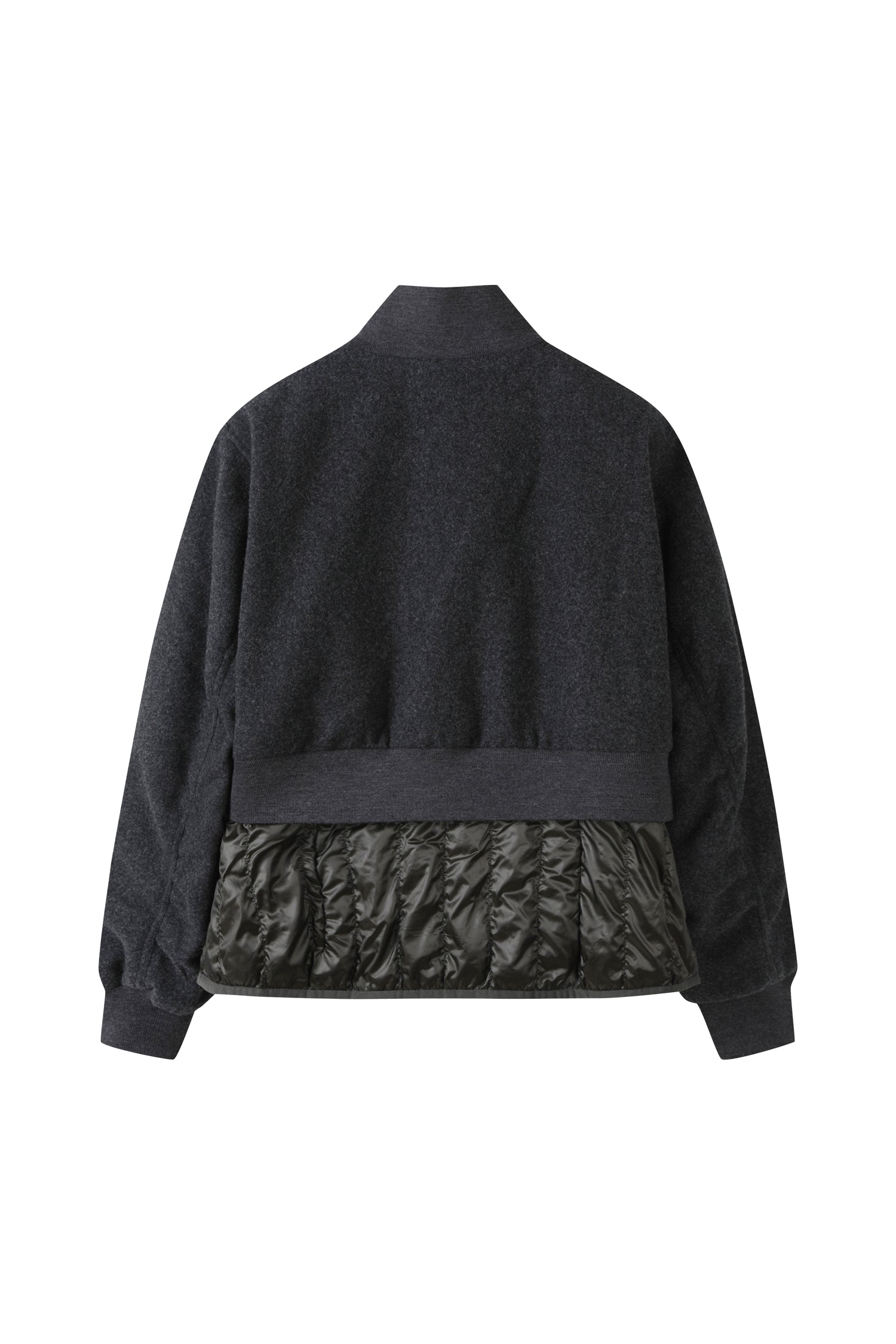 Down Mixed Bomber Jumper - Recode Global