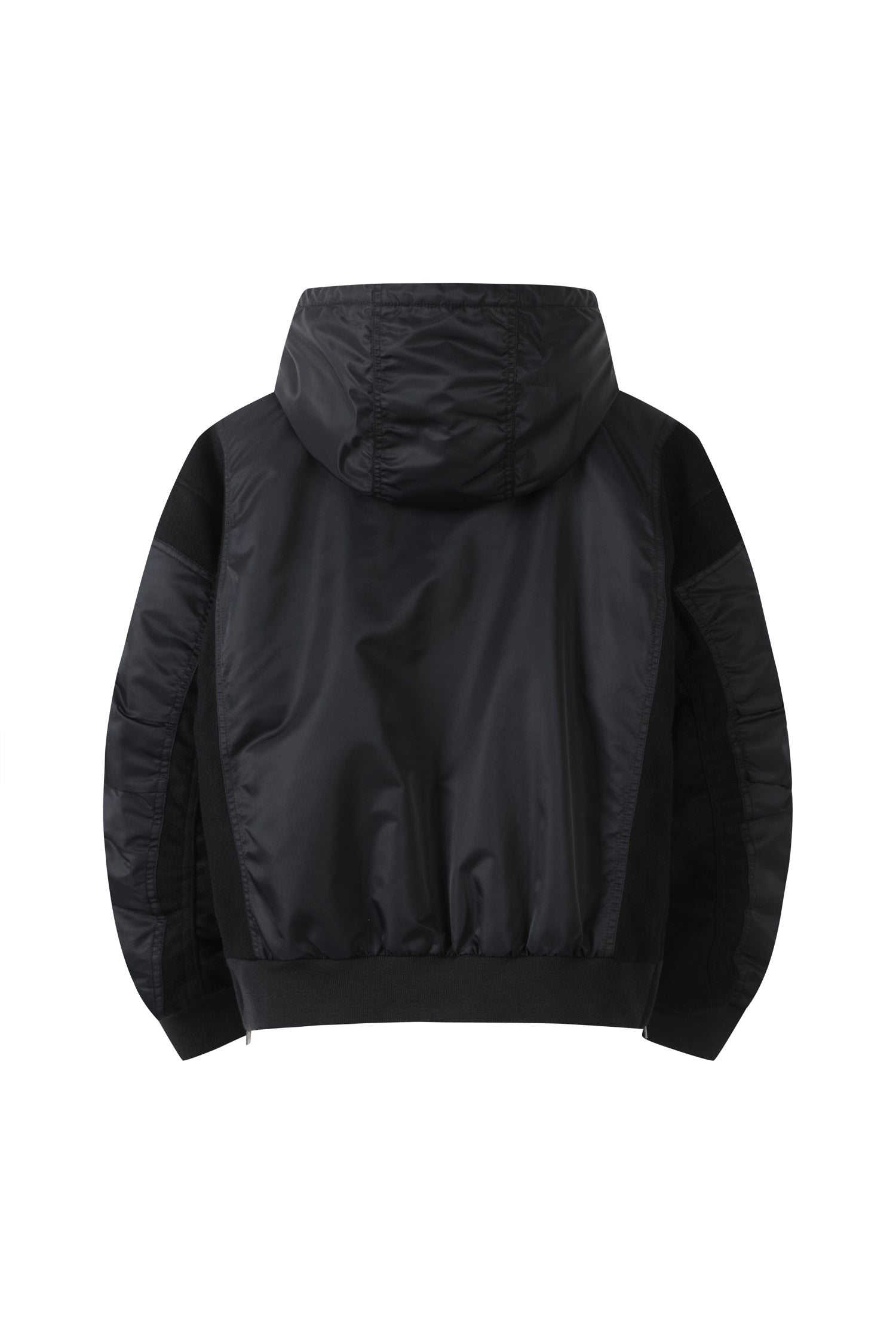 Patch Work Hoodie Bomber Jumper - Recode Global