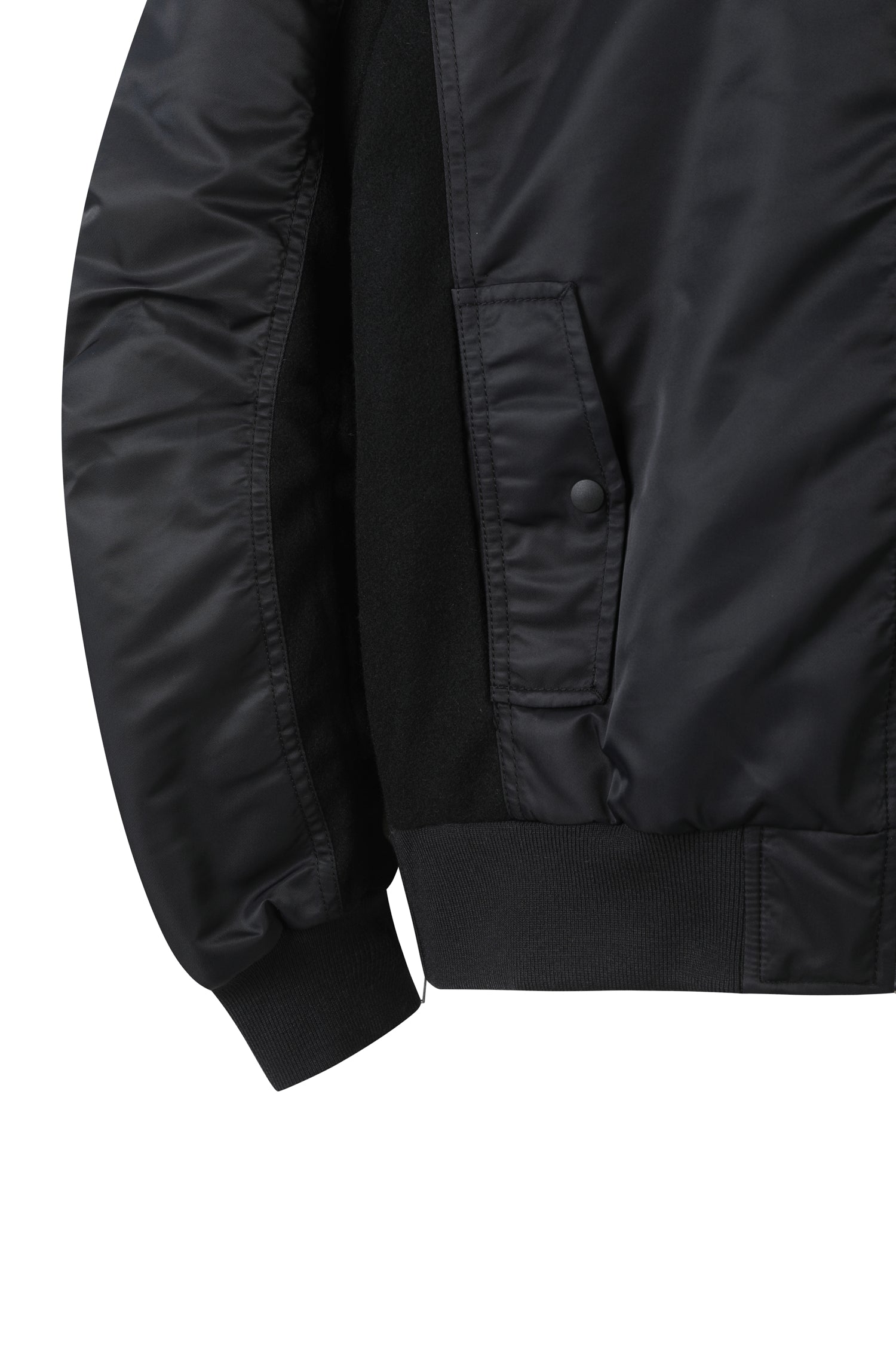 Patch Work Hoodie Bomber Jumper - Recode Global