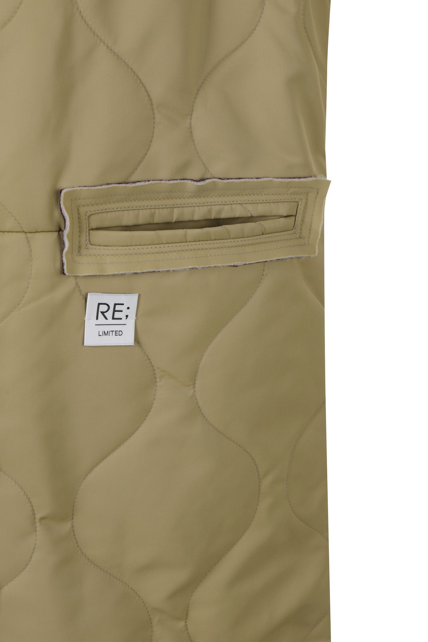 Raw Pocket Detail Quilting Jumper - Recode Global