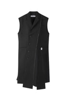 Patch Work Long Vest - Recode Global