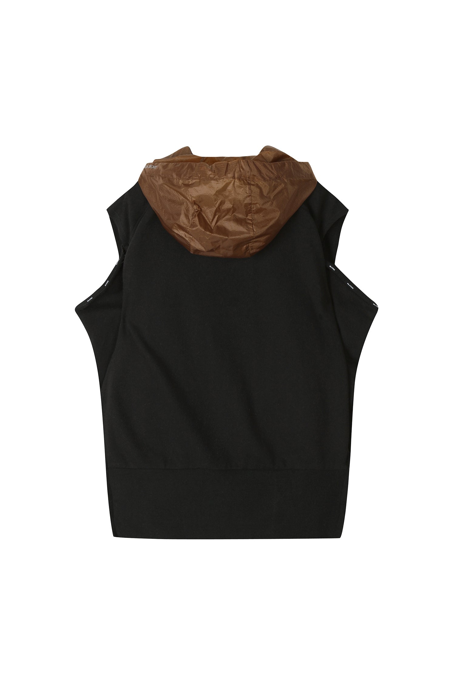 Detachable hood crop vest - Recode Global